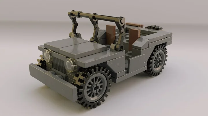 Lego WW2 Willys Jeep Instructions - Lego WWII Willies Jeep Великая отечественная война Instructions