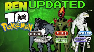 Ben 10 Aliens With Pokémon Types - UPDATED