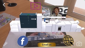 Xerox Emirates Iridesse Augmented Reality