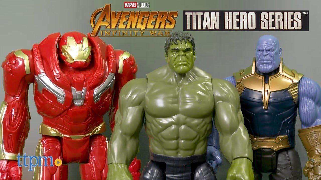 Marvel Avengers Infinity War Hulkbuster Titan Hero Series Power FX 
