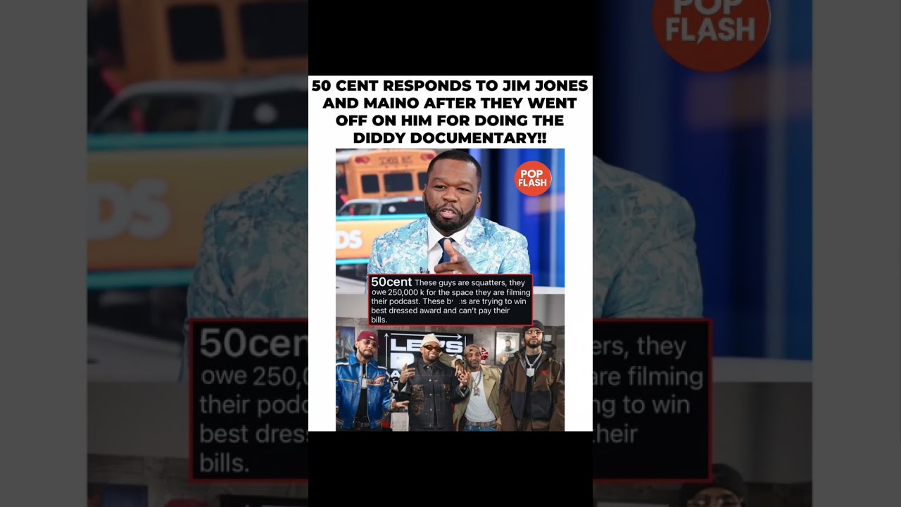 50 Cent Responds to Jim Jones & Maino — This Got PERSONAL! 