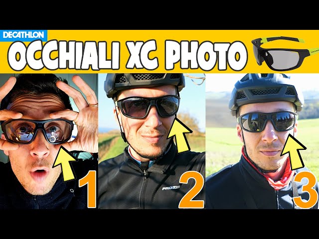 DECATHLON: Occhiali Fotocromatici Bici - YouTube