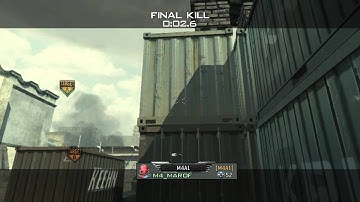 MW3 Far Semtex Round Winning Kill!