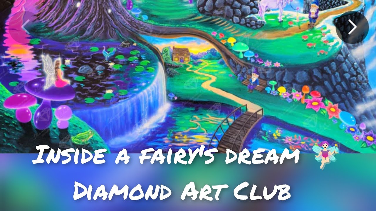 Diamond Art Club Unboxing - Inside a fairy's dream - YouTube