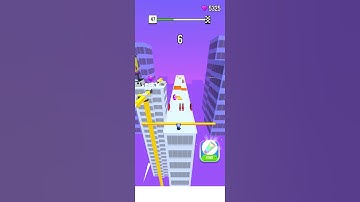 Roof Rails 🌋 Level 47 🧎🚶🏃 Gameplay Android iOS Walkthrough #scibergames