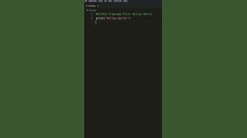 The ABSOLUTE BEST Way to Print Hello World in Python