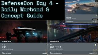 DefenseCon Day 4 - Daily Warbond and Concept Guidance