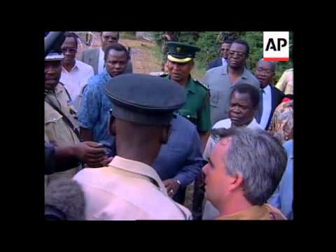 TANZANIA AREA AROUND BOMBED US EMBASSY SEALED OFF