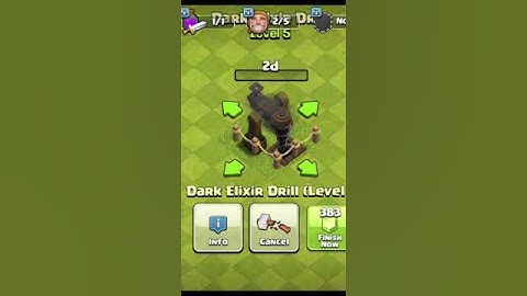 Upgrade Dark Elixir drill level 1 to 10 #clashofclans