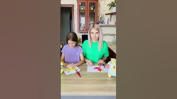 3 Marker Challenge 🦄🤔 #shorts Whose was better? Pikachu or Unicorn ?