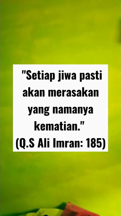 Setiap Orang akan MATI #shorts #fyp #islamic #motivasi #saran #viral #tobat #trending #statuswa #fyp