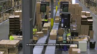 How do warehouse inventory drones work?