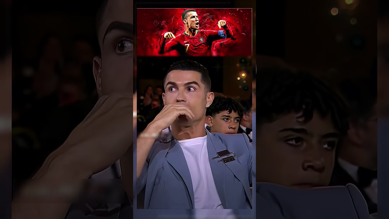 Ronaldo Reacts To Food Choice