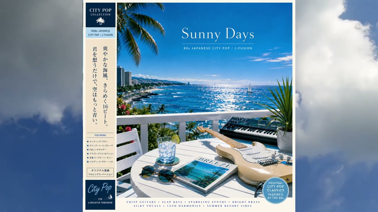 Sunny Days | 80s Japanese City Pop / J-Fusion - YouTube