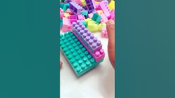 Relaxing Brick Building ASMR sofa #buildingblocks