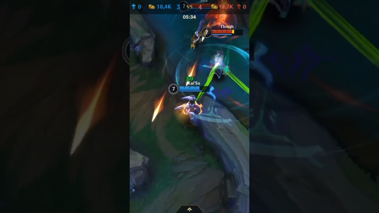 Wild Rift Wall bug LoL what is this ???