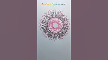 Spiro art!#ytshorts #shorts #short #spiroart #drawing #satisfying #asmr #spirograph