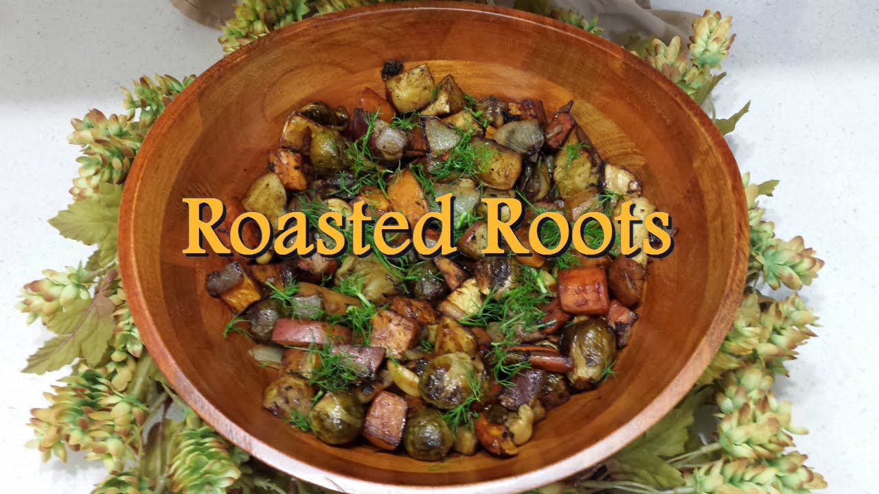 easy vegan recipes to lose weight Roasted Roots- Vegan, Easy & Delicious!
