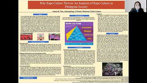 Why Rape Culture Thrives: An Analysis of Rape Culture in Philippine Society