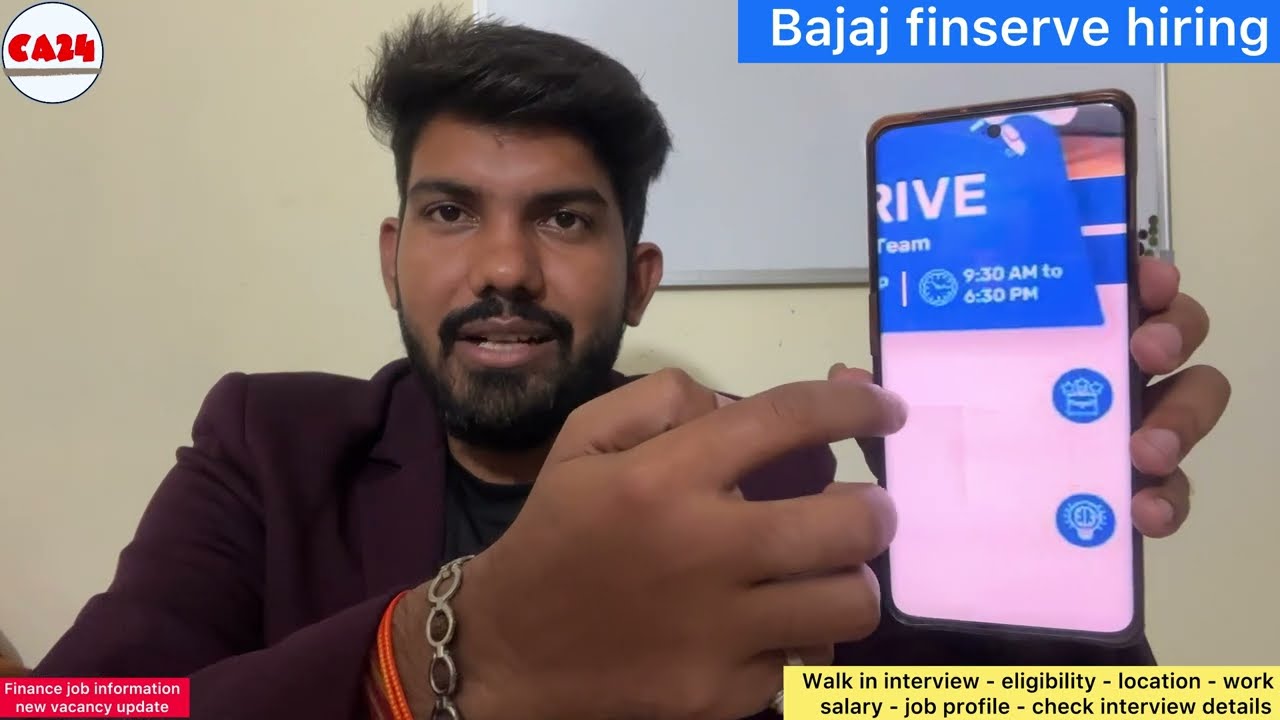 Bajaj finserv hiring - walk in interview - eligibility - location ...