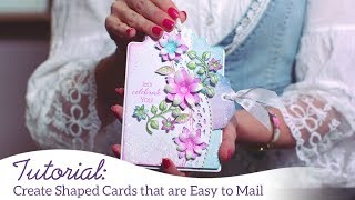 Information Create Shaped Cards that are EZ to Mail -Patchwork Daisy Collection Update