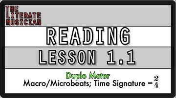 Reading Lesson 1.1