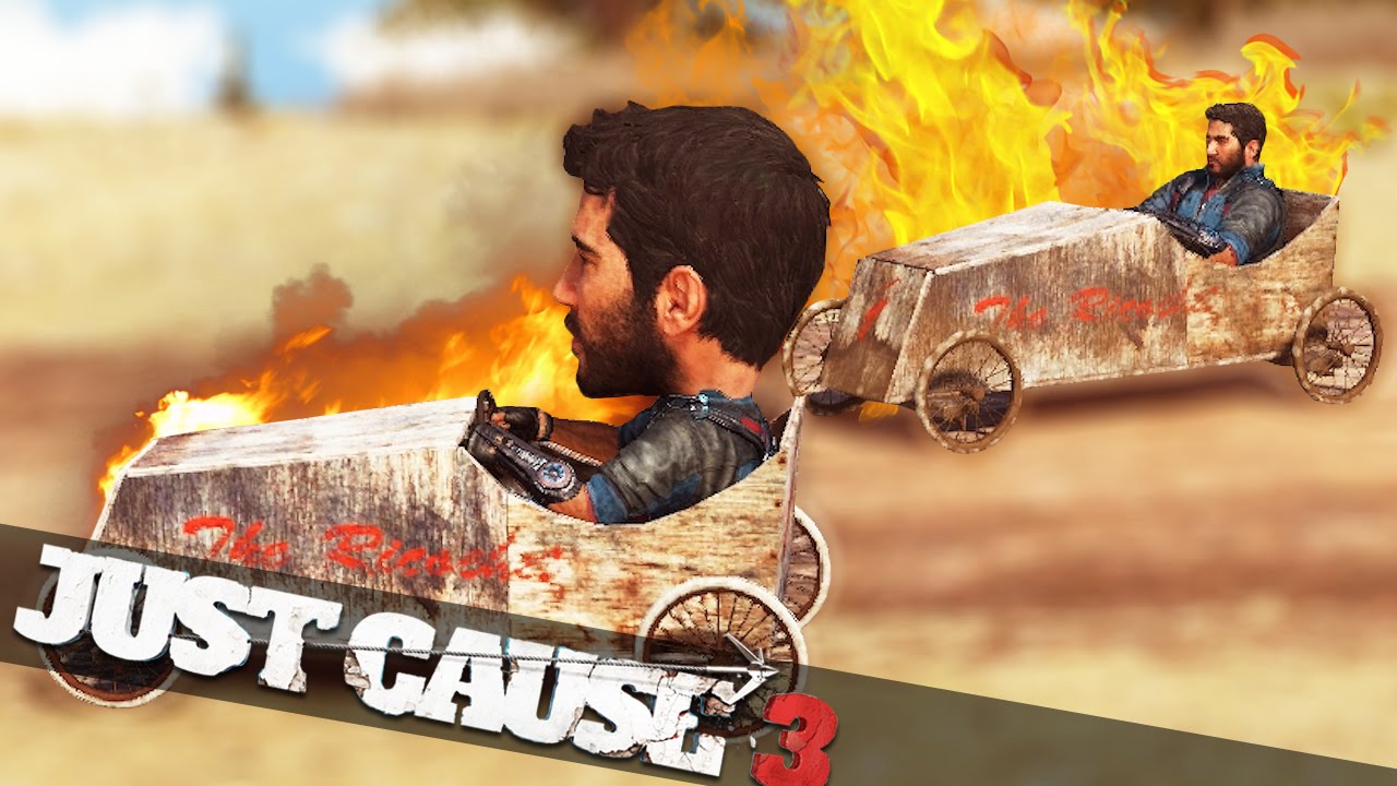 JUST CAUSE 3 MULTIPLAYER SOAP BOX RACE!! Just Cause 3 Multiplayer