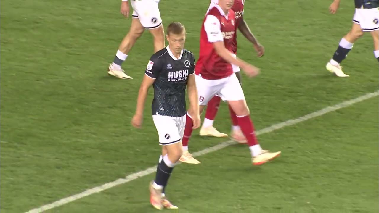 Millwall v Rotherham United highlights YouTube