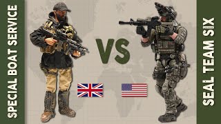 UK’s Special Boat Service vs US Seal Team 6