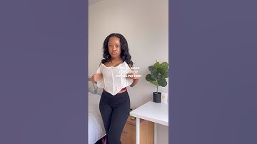 ✂️ HOW TO MAKE A CORSET TOP PATTERN | DIY Corset #sewing