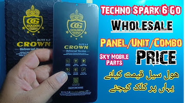 Tecno Spark 6 Go Display Panel Price | Tecno KE5K Panel price | Spark 6 Go screen replacement |