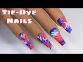 Easy Tie-Dye Nails For Beginners | Madam Glam Gel Polish | Easy Nail Art