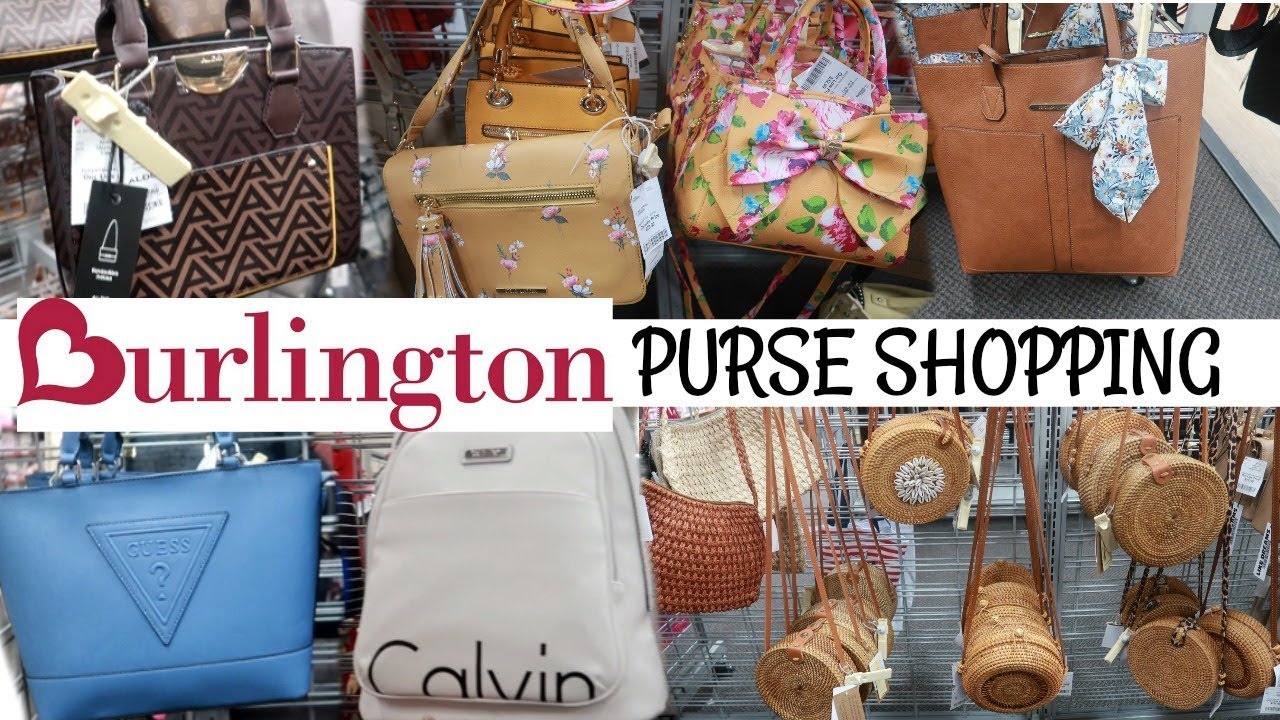 BURLINGTON PURSE/ HANDBAG SHOPPING * SPRING 2020 - YouTube