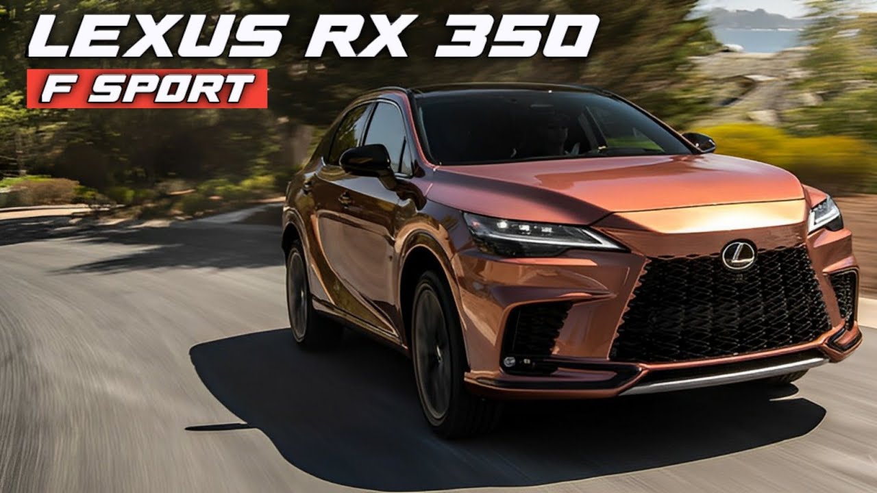 2024 Lexus RX 350 F Sport Return YouTube