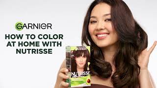 How to Use Garnier Nutrisse Ultra Crème | Quick At-Home Hair Color Demo