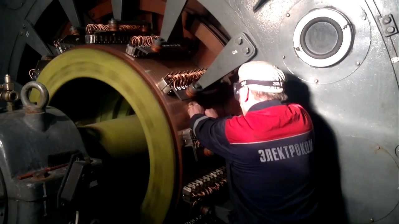 Шлифовка коллектора - YouTube