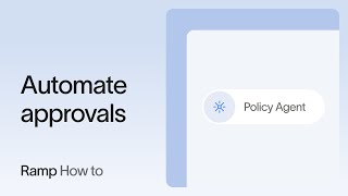 Automate approvals with the Policy Agent