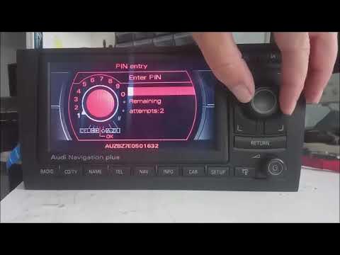 ✅AUDI A4 RADIO DECODE PIN CODE NAVIGATION RNS-E CHORUS CONCERT SYMPHONY✅