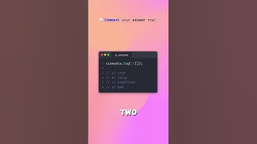 JavaScript Quiz: What’s the value of !![]? 🤔