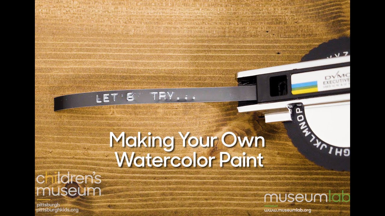 Let's Try Making Our Own Watercolor Paints - YouTube