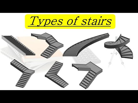 Different types of stairs for home | types of