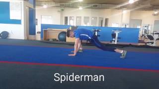 Spiderman Dynamic Warmup: Drogheda Physio