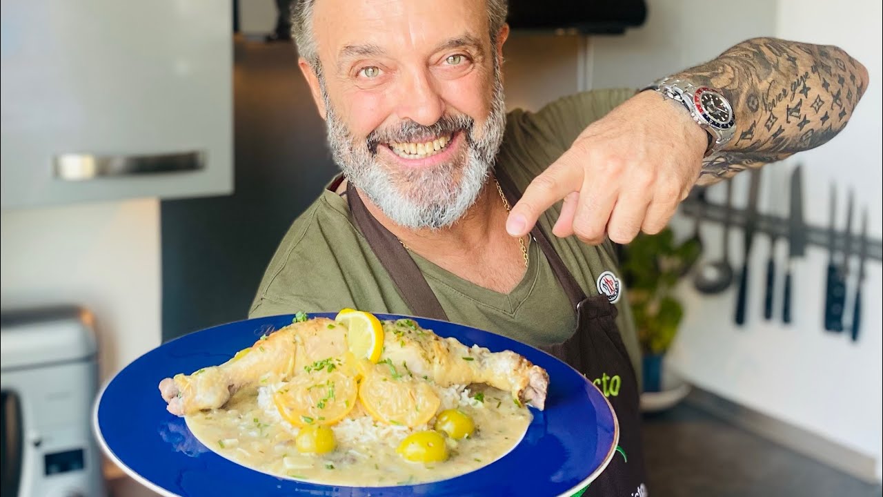 Poulet au citron confit