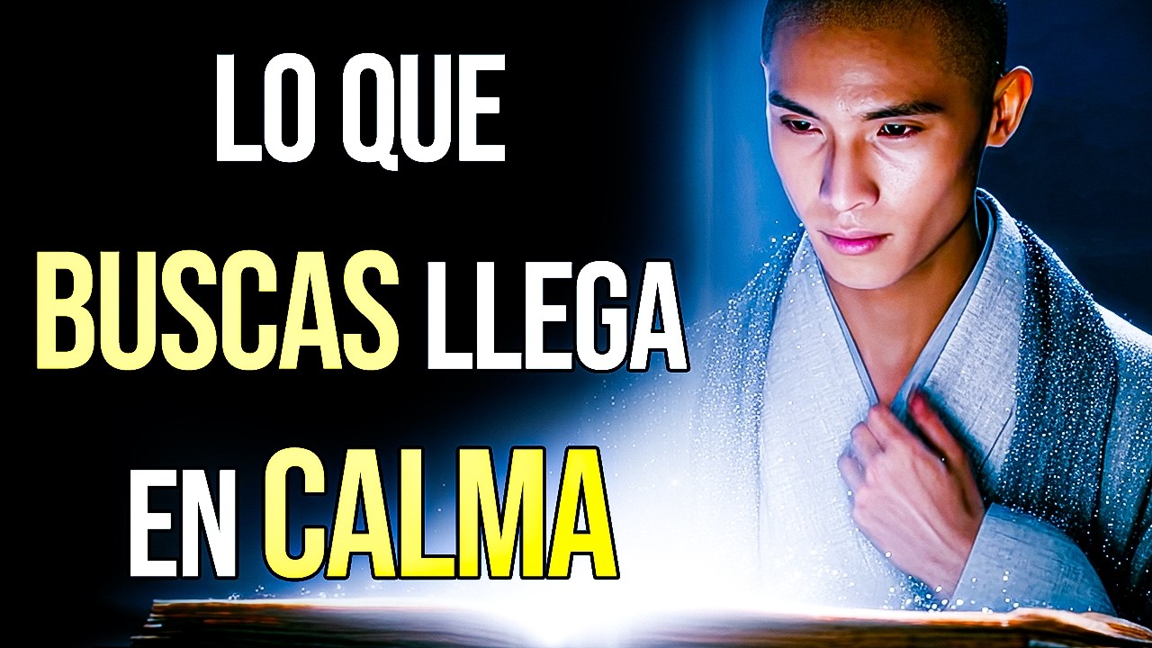 Cuando te calmas, el universo te da lo que mereces (enseñanza budista)