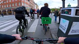 🇩🇰 4K | Cycling in the streets of Copenhagen | 2022 | City tour 🇩🇰