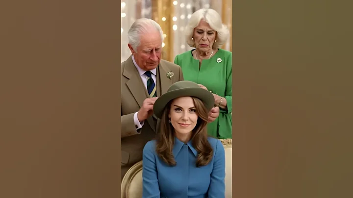 King Charles gift Queen hat to Kate - Camilla so angry #kingcharles #camilla #charlotte #royal