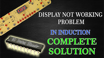 Display Not Working problem || IN Induction || Complete Solution || Raj Indcutin ||