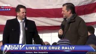 WATCH: Protesters Hijack Ted Cruz Rally in Hudson, New Hampshire