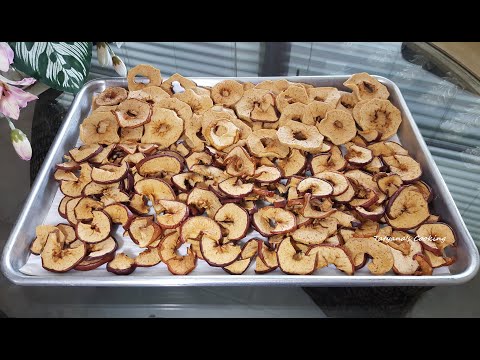 Как сушить яблоки в духовке 🍏🍎 ЧИПСЫ из Яблок!
