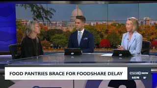 Local food pantries brace for food stamp delay
